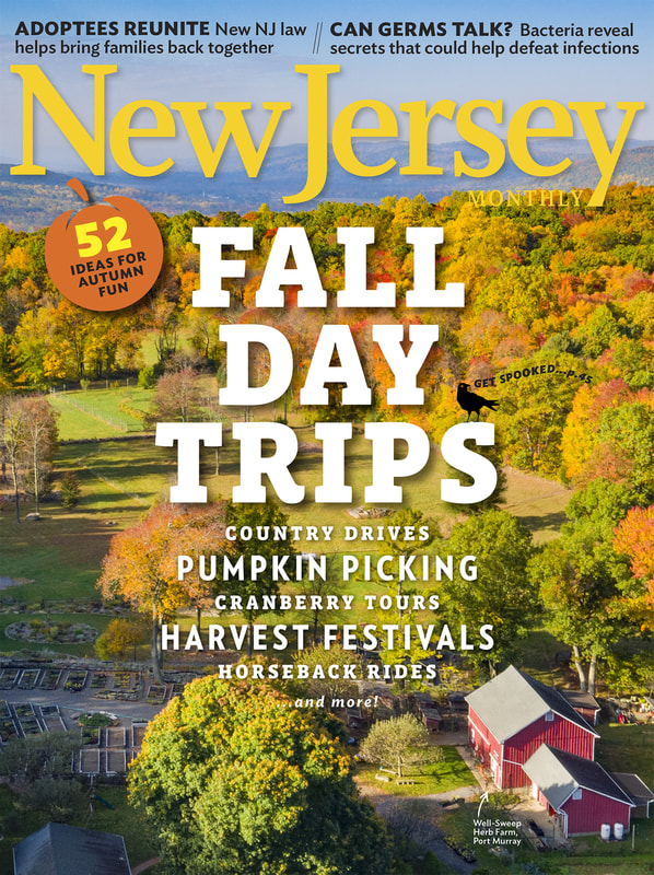 Aerial Drone Photo of New Jersey Farm for the Cover of New Monthly Magazine